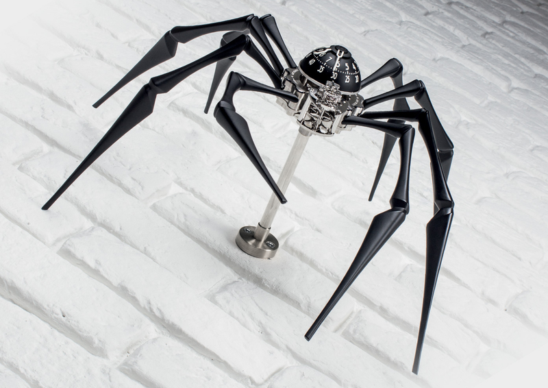 Illustration for article titled Hate Spiders? Then This Is the Last Clock You'll Want Hanging on Your Wall